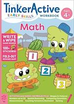 Tinkeractive Early Skills Math Workbook Ages 4+