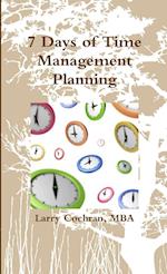 7 Days of Time Management Planning 