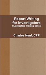 Report Writing for Investigators 