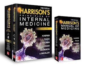 Harrison's Principles of Internal Medicine 19th Edition and Harrison's Manual of Medicine 19th Edition VAL PAK