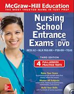 McGraw-Hill Education Nursing School Entrance Exams with DVD, Third Edition [With DVD]