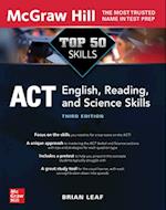 Top 50 ACT English, Reading, and Science Skills, Third Edition