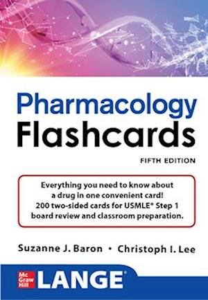 LANGE Pharmacology Flash Cards, Fifth Edition