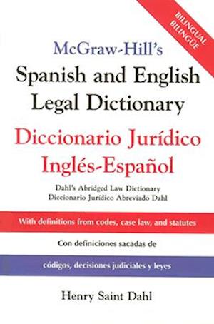 McGraw-Hill's Spanish and English Legal Dictionary