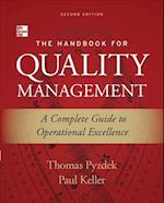 The Handbook of Quality Management 2e (Pb)