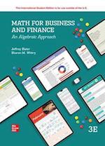 ISE MATH FOR BUSINESS AND FINANCE: AN ALGEBRAIC APPROACH