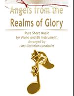 Angels from the Realms of Glory Pure Sheet Music for Piano and Bb Instrument, Arranged by Lars Christian Lundholm