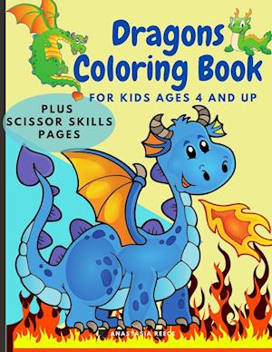 Dragons Coloring Book for Kids Ages 4 and UP