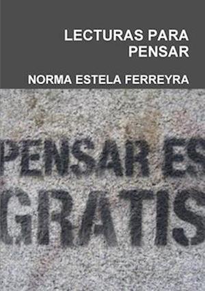 LECTURAS PARA PENSAR