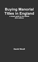 Buying Manorial Titles in England