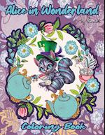 Alice in Wonderland Coloring Book