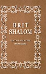 BRIT SHALOM by RABBI OURY CHERKI with Hebrew Text