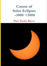 Canon of Solar Eclipses -3000 +3000 