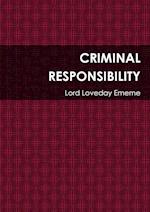 CRIMINAL RESPONSIBILITY 