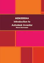 Mem30004a - Introduction to Autodesk Inventor