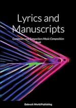 Lyrics and Manuscripts