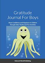 Gratitude Journal For Boys