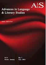 Advances in Language & Literary Studies (Vol. 4, No.1; 2013) 