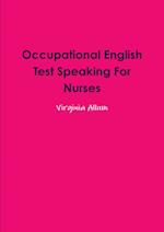 Occupational English Test Speaking For Nurses