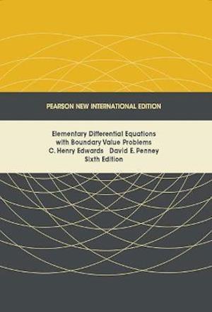 Elementary Differential Equations with Boundary Value Problems