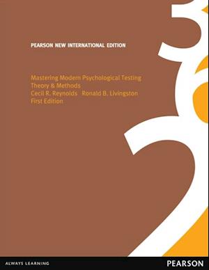Mastering Modern Psychological Testing: Theory & Methods