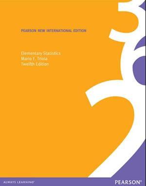 Elementary Statistics: Pearson New International Edition PDF eBook