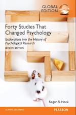 Forty Studies that Changed Psychology, Global Edition