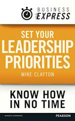 Business Express: Set your Leadership priorities
