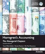 Horngren's Accounting, The Managerial Chapters, Global Edition