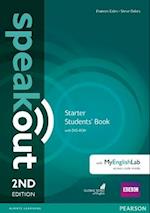 Speakout Starter 2nd Edition Students' Book with DVD-ROM and MyEnglishLab Access Code Pack
