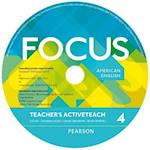 Focus AmE 4 Teacher's Active Teach