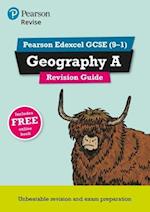 Pearson REVISE Edexcel GCSE Geography A Revision Guide inc online edition - 2023 and 2024 exams