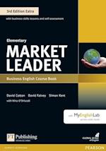 Market Leader Extra Elementary W/DVD-ROM and Mylab English