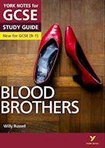 Blood Brothers: York Notes for GCSE everything you need to catch up, study and prepare for and 2023 and 2024 exams and assessments