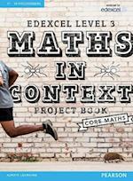 Edexcel Maths in Context Project Book + eBook