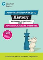 Pearson REVISE Edexcel GCSE History Weimar and Nazi Germany, 1918-39 Revision Guide and Workbook inc online edition and quizzes - 2023 and 2024 exams