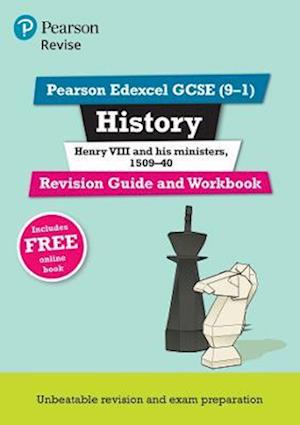 Pearson REVISE Edexcel GCSE History Henry VIII Revision Guide and Workbook inc online edition - 2023 and 2024 exams