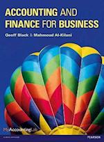 Accounting and Finance for Business + MyLab Accounting and Pearson eText without Pearson eText