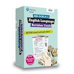 Pearson REVISE AQA GCSE English Language: Revision Cards Incl. online revision - for 2025 and 2026 exams