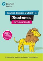 Pearson REVISE Edexcel GCSE Business: Revision Guide incl. online revision and quizzes - for 2025 and 2026 exams