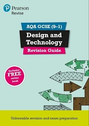 Pearson REVISE AQA GCSE Design and Technology Revision Guide: incl. online revision - for 2025 and 2026 exams