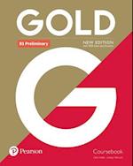 Gold B1 Preliminary New Edition Coursebook