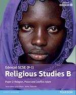 Edexcel GCSE (9-1) Religious Studies B Paper 2: Religion  Peace and Conflict - Islam Student Book library edition