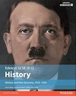 Edexcel GCSE (9-1) History Weimar and Nazi Germany  1918-1939 Student Book library edition