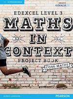 Edexcel Maths in Context Project Book library edition