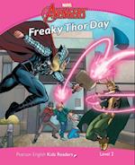 Pearson English Kids Readers Level 2: Marvel Avengers Freaky Thor Day