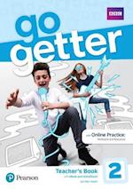 GoGetter 2 Teacher's Book with MyEnglishLab & Online Extra Homework + DVD-ROM Pack