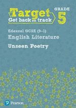 Target Grade 5 Unseen Poetry Edexcel GCSE (9-1) Eng Lit Workbook