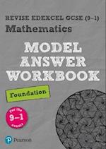 Pearson REVISE Edexcel GCSE Edexcel Maths Foundation Model Answers Workbook - 2023 and 2024 exams
