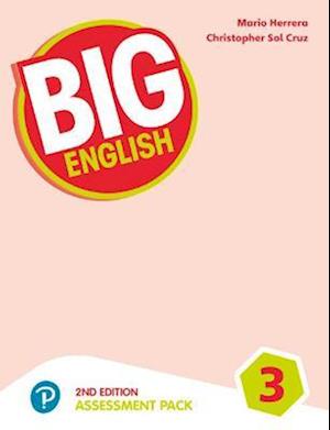 Big English AmE 2nd Edition 3 Assessment Book & Audio CD Pack